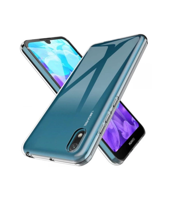 Newface Huawei Y5 2019 Kılıf Lüx Şeffaf Silikon