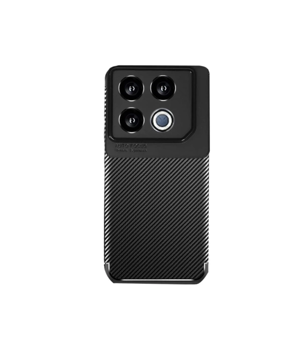 Newface İnfinix GT 20 Pro Kılıf Auto Focus Karbon Kapak - Siyah