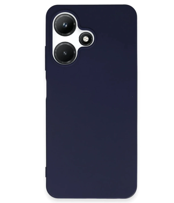 Newface İnfinix Hot 30i Kılıf First Silikon - Lacivert