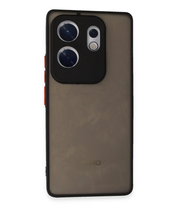 Newface İnfinix Zero 30 4G Kılıf Montreal Silikon Kapak - Siyah