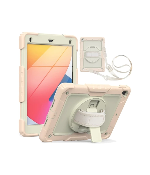 Newface iPad 5 Air 9.7 Kılıf Strap New Tablet Kapak