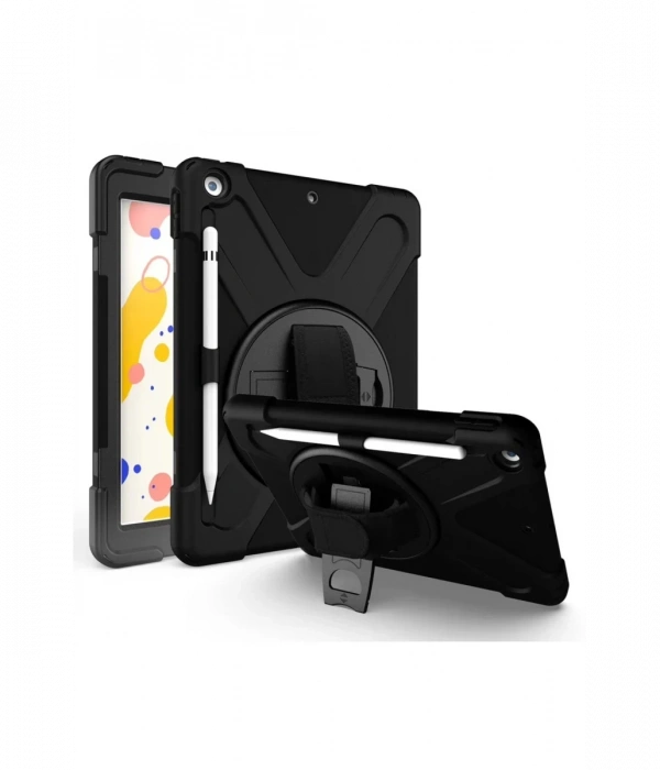 Newface iPad Air 13 (2024) Kılıf Amazing Tablet Kapak - Siyah