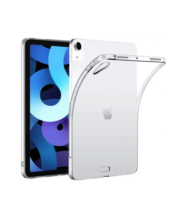 Newface iPad Air 5 (2022) Kılıf Tablet Şeffaf Silikon