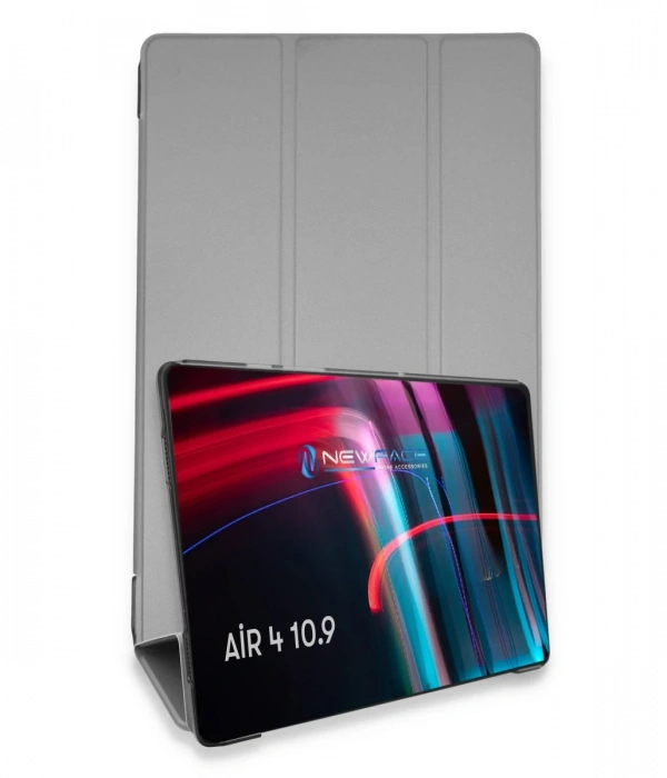 Newface iPad Pro 11 (2021) Kılıf Tablet Smart Kılıf - Gri