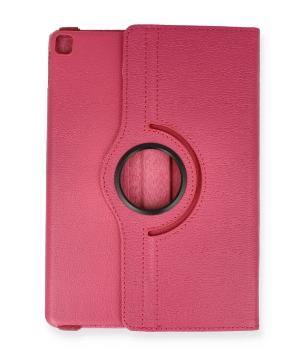 Newface iPad Pro 11 (2024) Kılıf 360 Tablet Deri Kılıf - Pembe