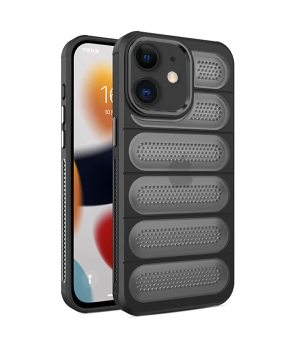 Newface iPhone 11 Kılıf Airmax Silikon Kapak - Siyah