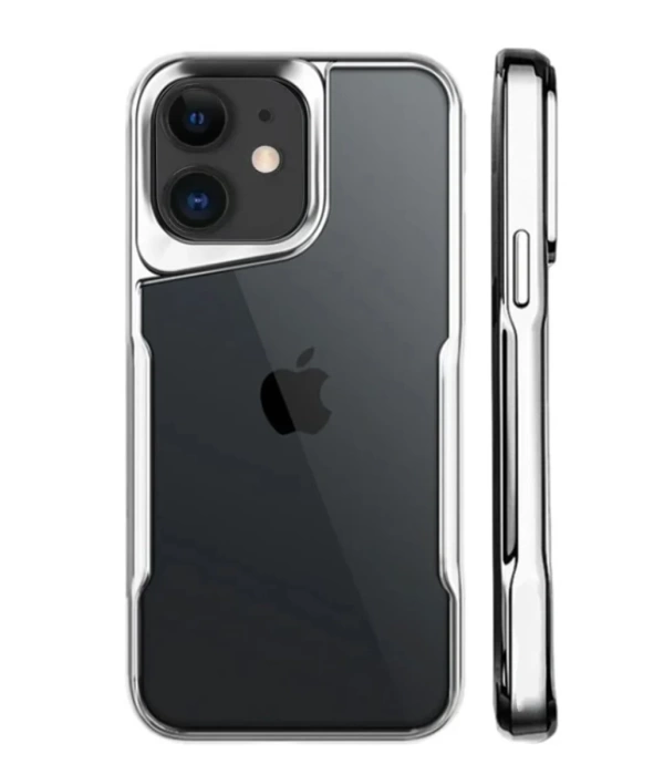 Newface iPhone 11 Kılıf Boyi Silikon Kapak - Gümüş