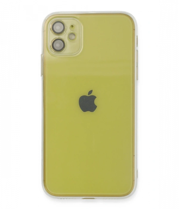 Newface iPhone 11 Kılıf Fly Lens Silikon - Şeffaf