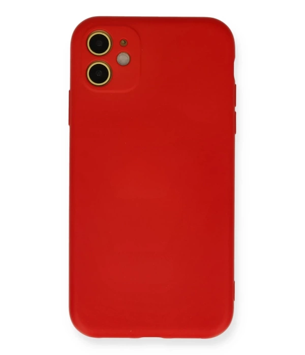 Newface iPhone 11 Kılıf Nano içi Kadife Silikon
