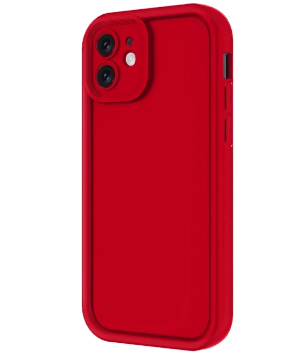 Newface iPhone 11 Kılıf Viera Silikon - Kırmızı