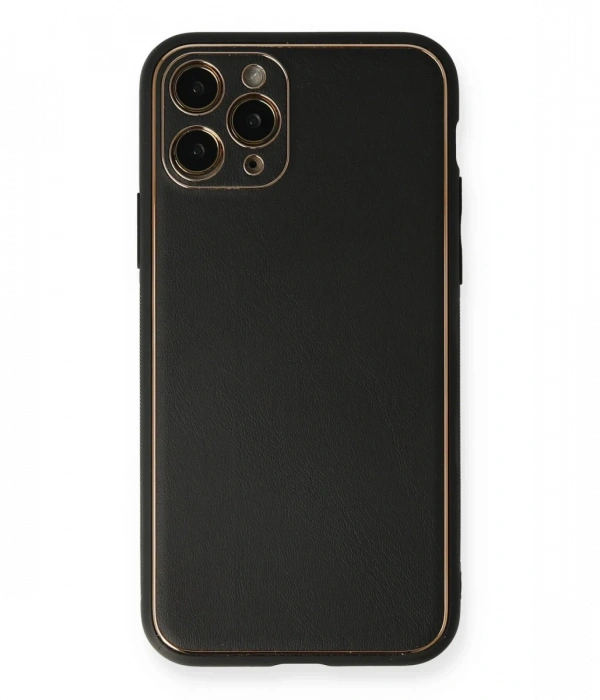Newface iPhone 11 Pro Kılıf Coco Deri Silikon Kapak