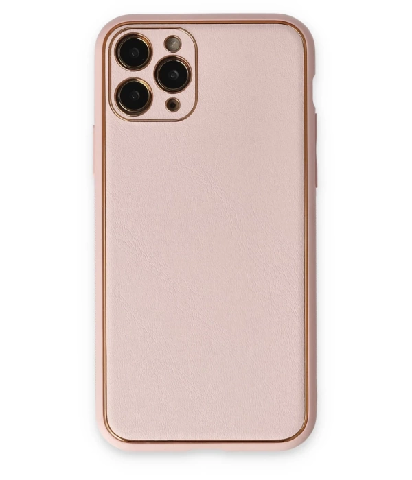 Newface iPhone 11 Pro Kılıf Coco Deri Silikon Kapak