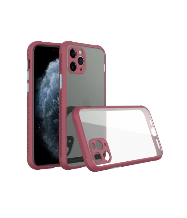 Newface iPhone 11 Pro Kılıf Miami Şeffaf Silikon