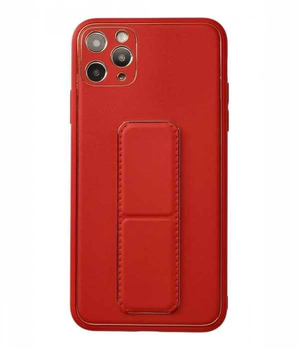 Newface iPhone 11 Pro Max Kılıf Coco Deri Standlı Kapak