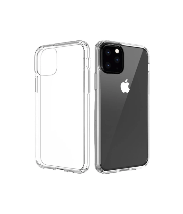 Newface iPhone 11 Pro Max Kılıf Lüx Şeffaf Silikon