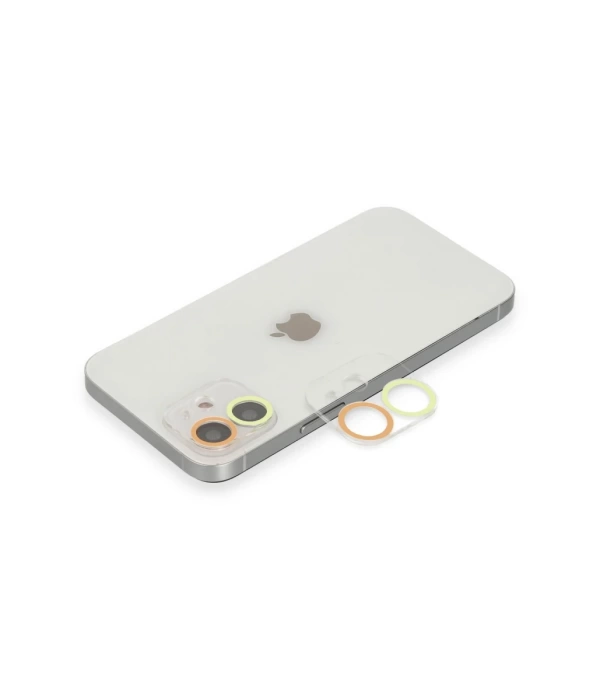 Newface iPhone 11 Renkli Kamera Lens Koruma Cam