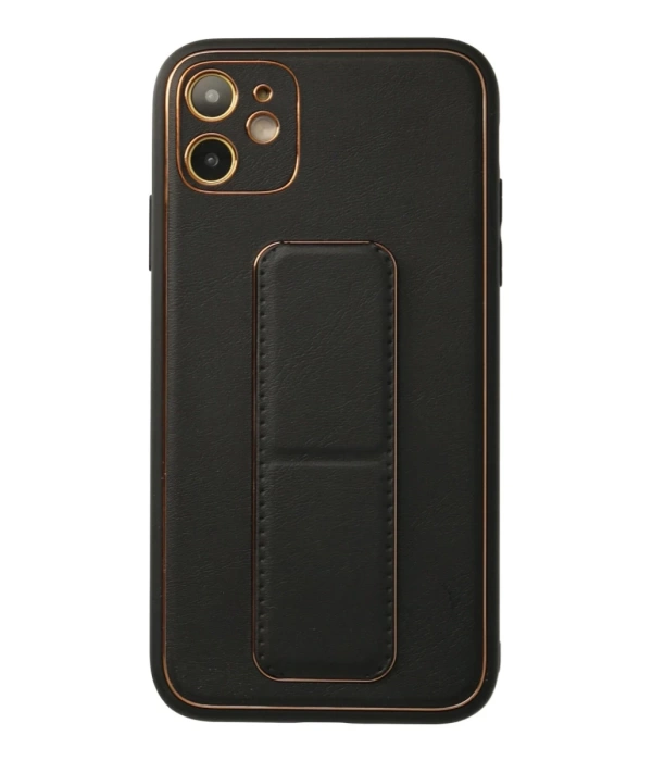 Newface iPhone 12 Kılıf Coco Deri Standlı Kapak