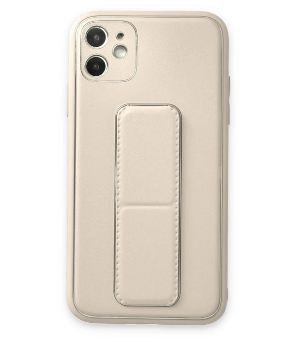 Newface iPhone 12 Kılıf Coco Deri Standlı Kapak
