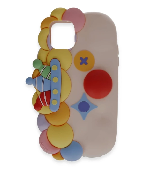 Newface iPhone 12 Kılıf Poky Karakter Silikon Kapak - Desen 7