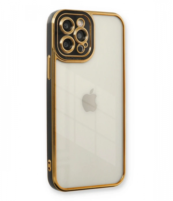 Newface iPhone 12 Pro Max Kılıf Liva Lens Silikon
