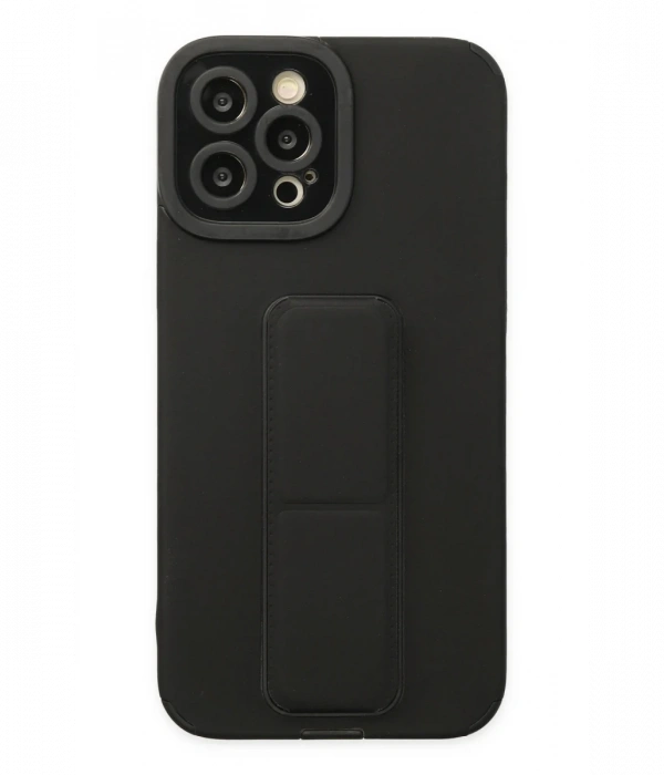 Newface iPhone 12 Pro Max Kılıf Mega Standlı Silikon