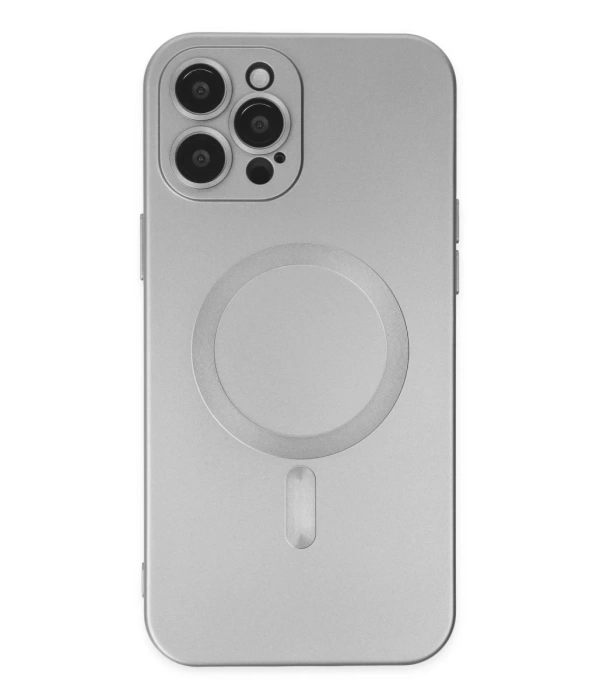 Newface iPhone 12 Pro Max Kılıf Moshi Lens Magneticsafe Silikon