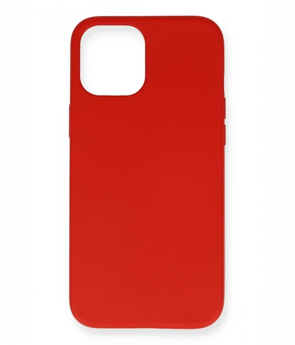 Newface iPhone 12 Pro Max Kılıf Nano içi Kadife Silikon
