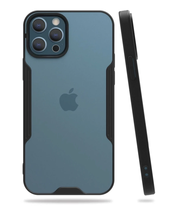 Newface iPhone 12 Pro Max Kılıf Platin Silikon