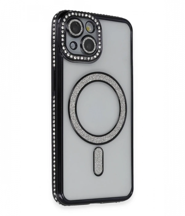 Newface iPhone 13 Kılıf Joke Simli Magneticsafe Kılıf