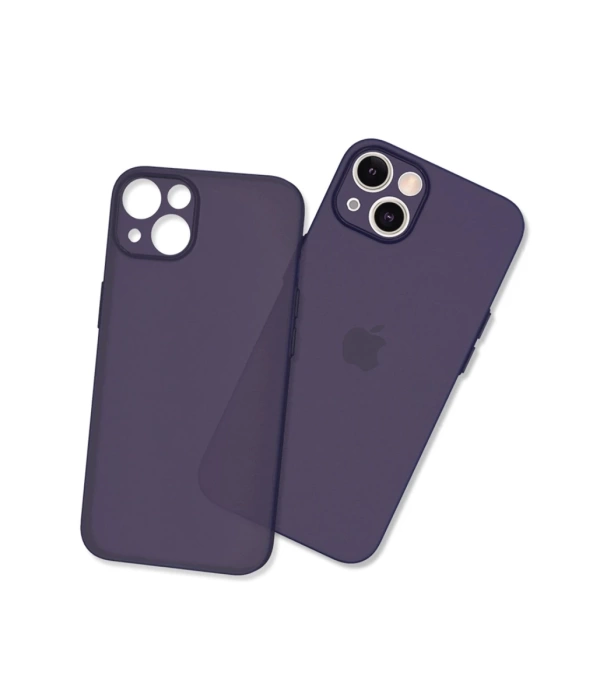 Newface iPhone 13 Mini Kılıf Puma Silikon - Koyu Mor
