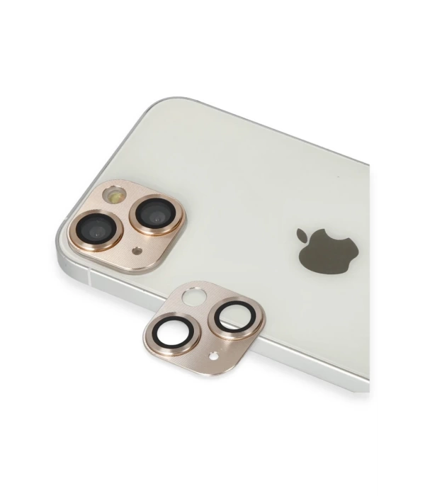 Newface iPhone 13 Pers Alüminyum Kamera Lens