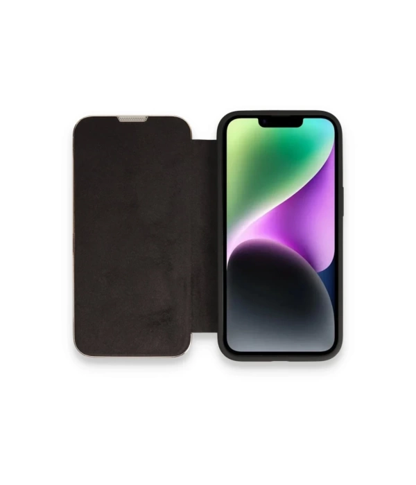 Newface iPhone 13 Pro Kılıf Dolpin Kapaklı