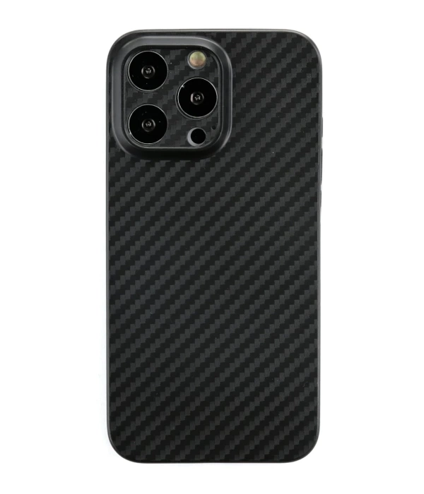 Newface iPhone 13 Pro Kılıf Karbon PP Silikon