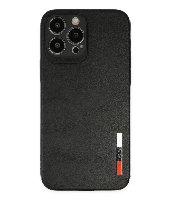Newface iPhone 13 Pro Kılıf Loop Deri Silikon