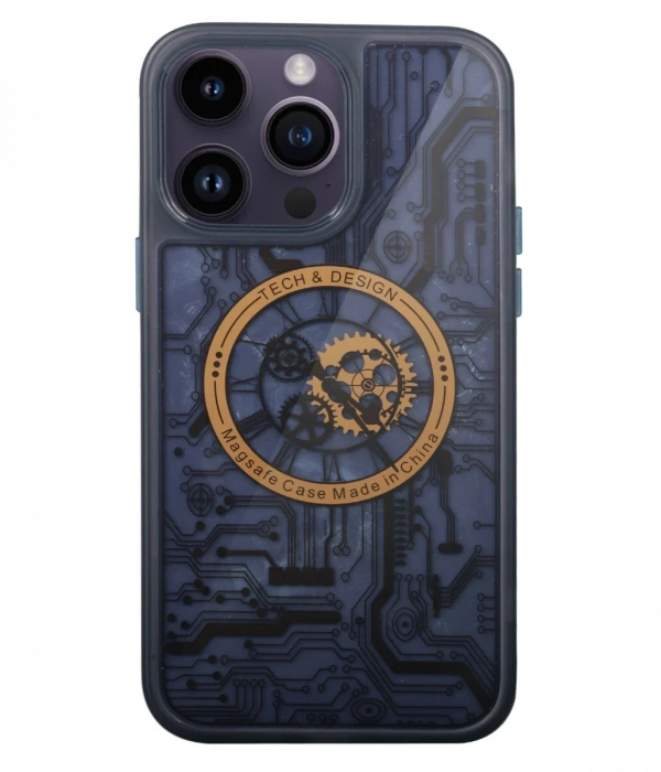 Newface iPhone 13 Pro Kılıf Magic Magneticsafe Silikon - Siyah