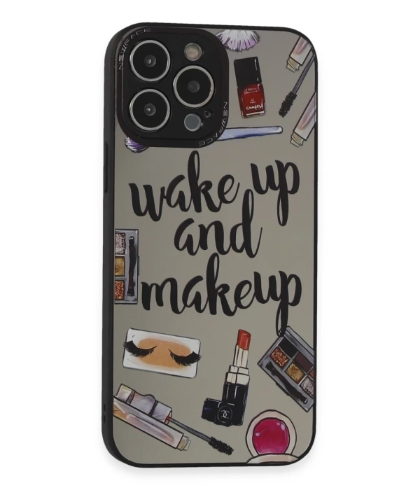Newface iPhone 13 Pro Kılıf Mirror Desenli Kapak