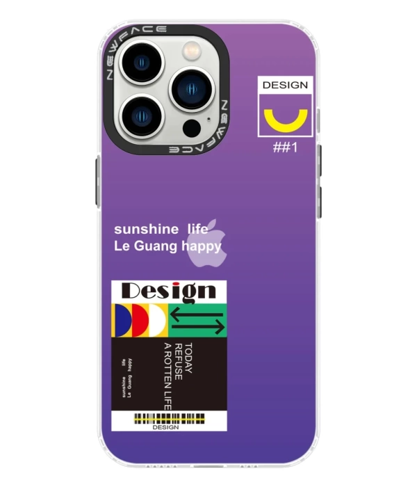Newface iPhone 13 Pro Max Kılıf Estoril Desenli Kapak