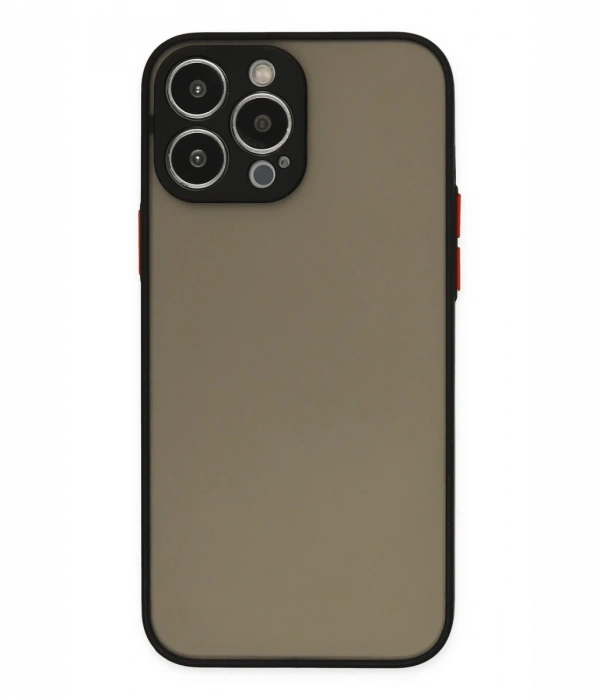 Newface iPhone 13 Pro Max Kılıf Montreal Silikon Kapak
