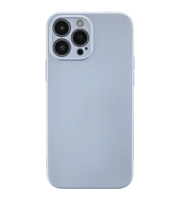 Newface iPhone 13 Pro Max Kılıf Nano içi Kadife Silikon