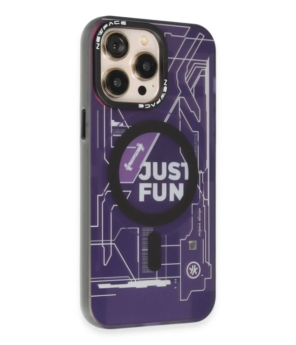 Newface iPhone 13 Pro Max Kılıf Venüs Magneticsafe Desenli Kapak