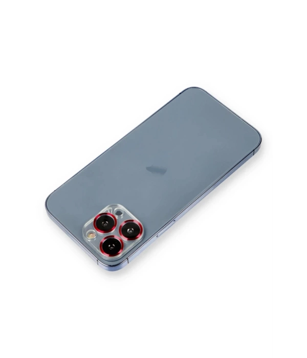 Newface iPhone 13 Pro Max Metal Kamera Lens Koruma Cam