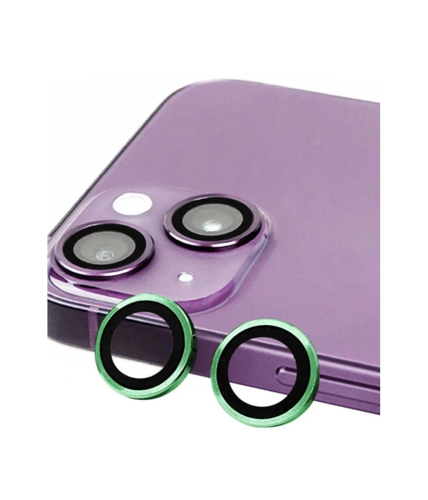 Newface iPhone 13 Raze Metal Kamera Lens - Yeşil