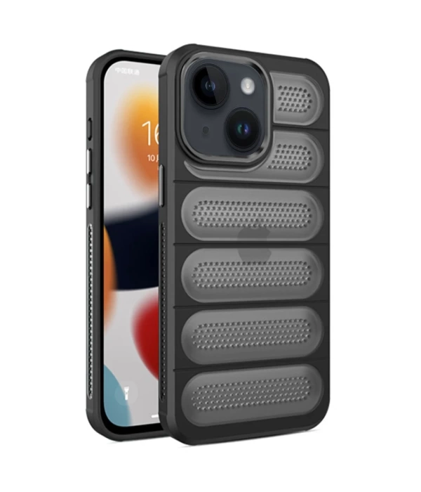 Newface iPhone 14 Kılıf Airmax Silikon Kapak - Siyah