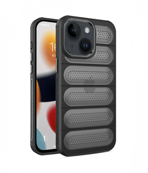 Newface iPhone 14 Kılıf Airmax Silikon Kapak - Siyah