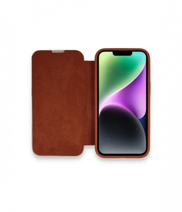 Newface iPhone 14 Kılıf Dolpin Kapaklı