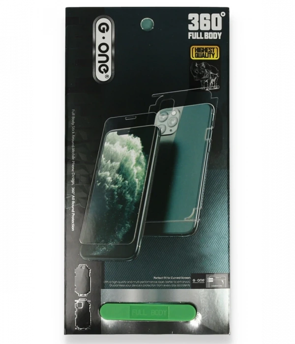 Newface iPhone 14 Plus 360 Mat Full Body Arka Koruyucu