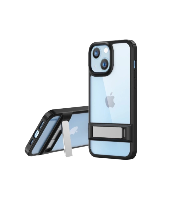 Newface iPhone 14 Plus Kılıf Rolet Stand Kapak