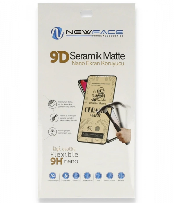 Newface iPhone 14 Plus Mat Seramik Nano Ekran Koruyucu