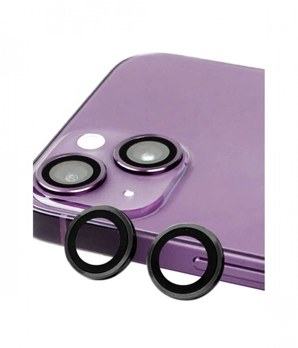 Newface iPhone 14 Plus Raze Metal Kamera Lens - Siyah