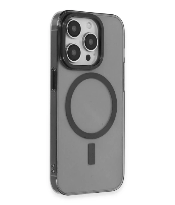 Newface iPhone 14 Pro Kılıf Anka PC Magneticsafe Sert Metal Kapak